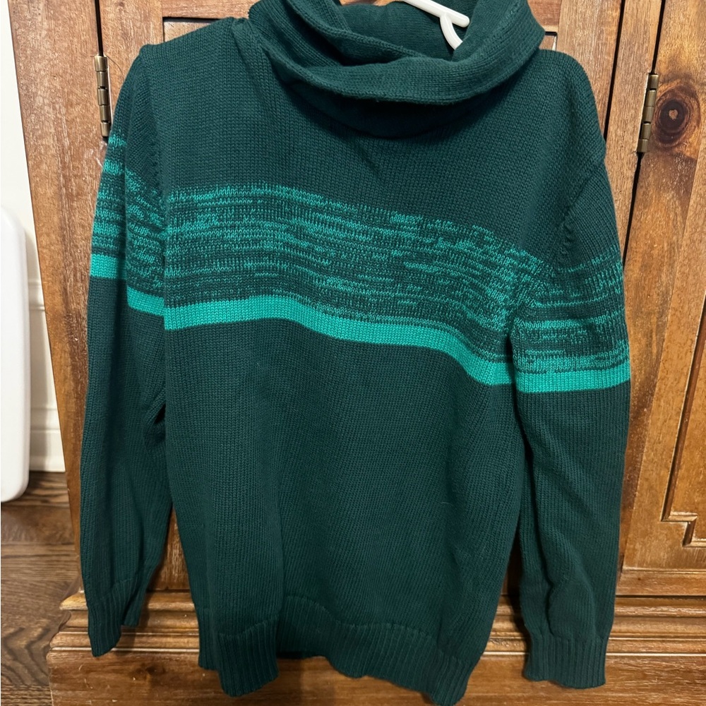 Boys Mock Neck Sweater